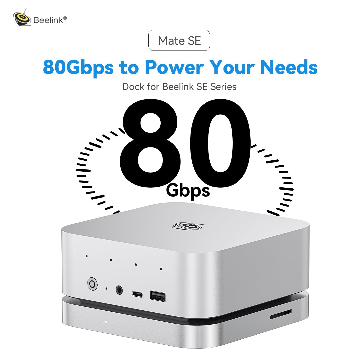 Beelink Mate SE 80Gbps SER8、SER9 Pro/Max および SER10 Max 用ドック
