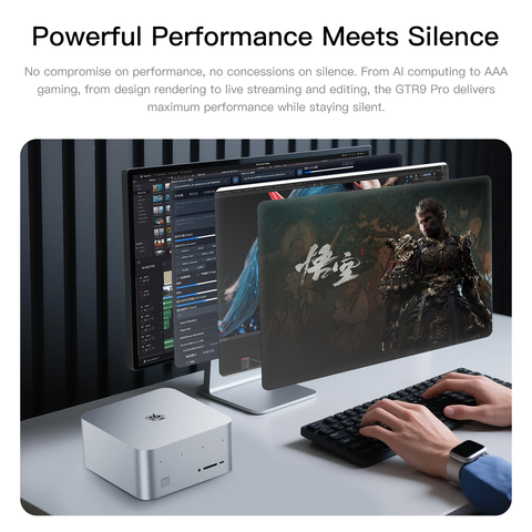 Beelink GTR9 Pro AMD Ryzen™ AI Max+ 395 プロセッサー