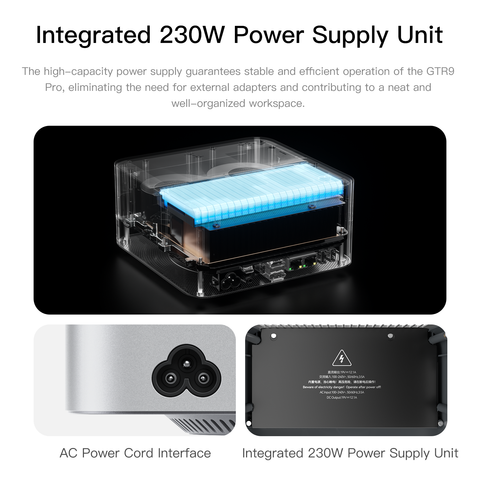 Beelink GTR9 Pro AMD Ryzen™ AI Max+ 395 プロセッサー