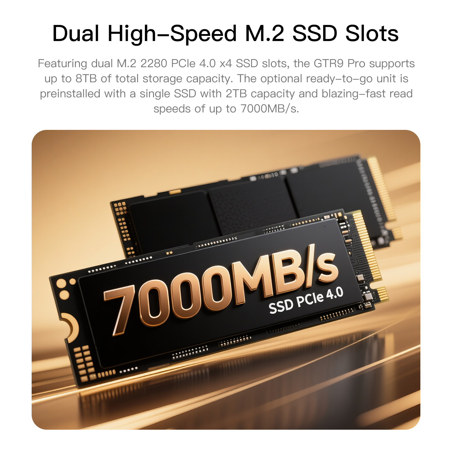 Beelink GTR9 Pro AMD Ryzen™ AI Max+ 395 プロセッサー
