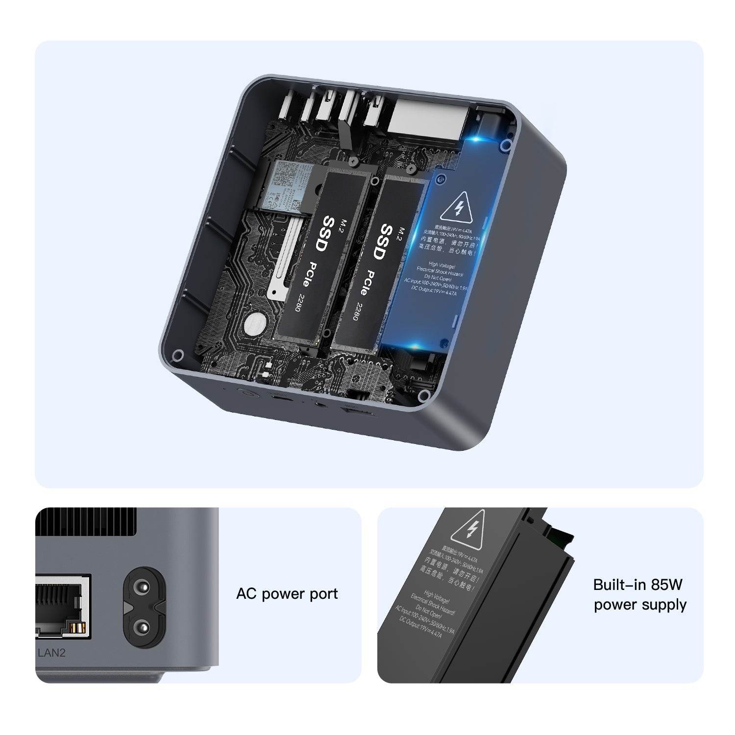 Beelink EQi ワイルドキャット湖 Core 3 304
