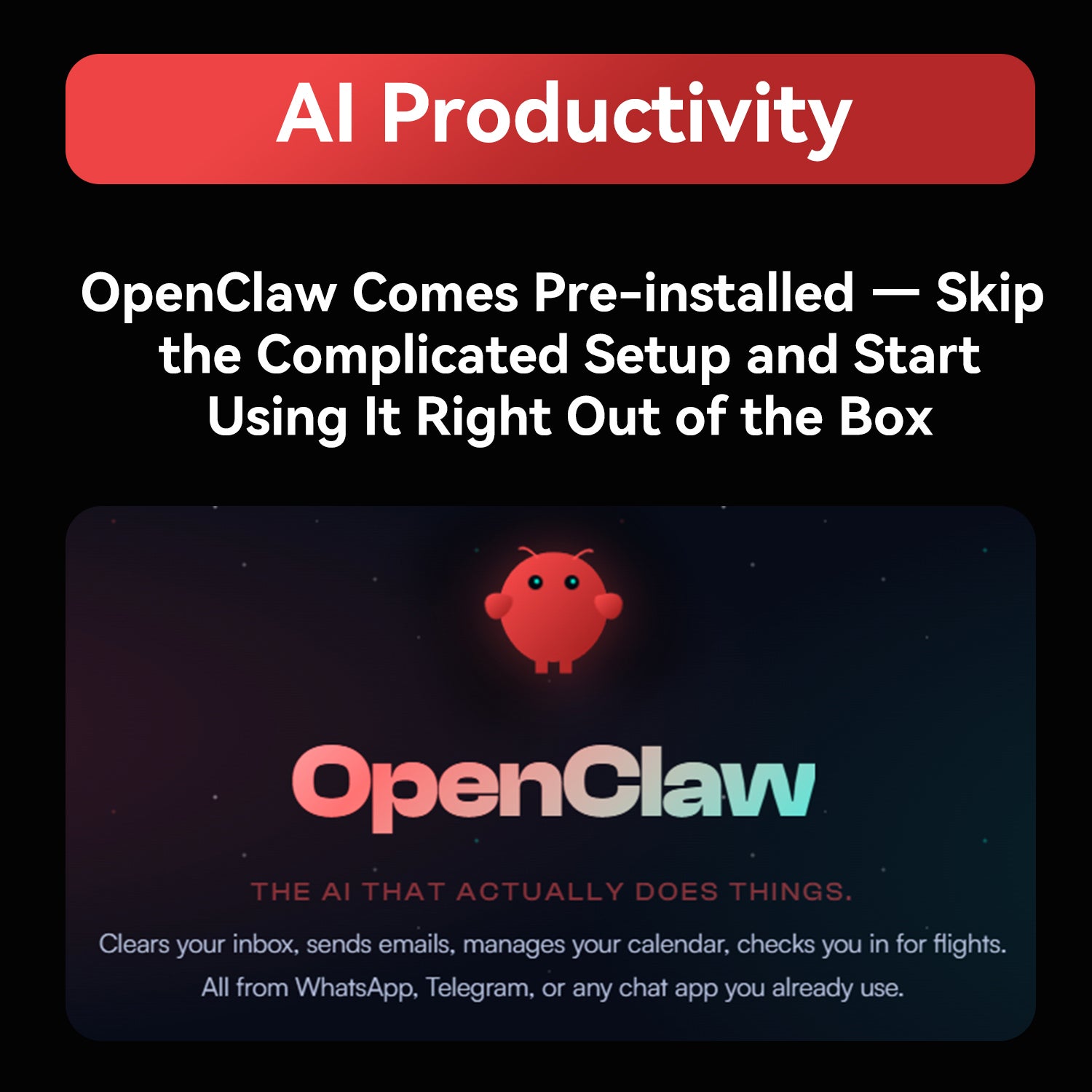 Beelink GTi15 Ultra Intel® Core™ Ultra 9 285H (OpenClaw プリインストール)