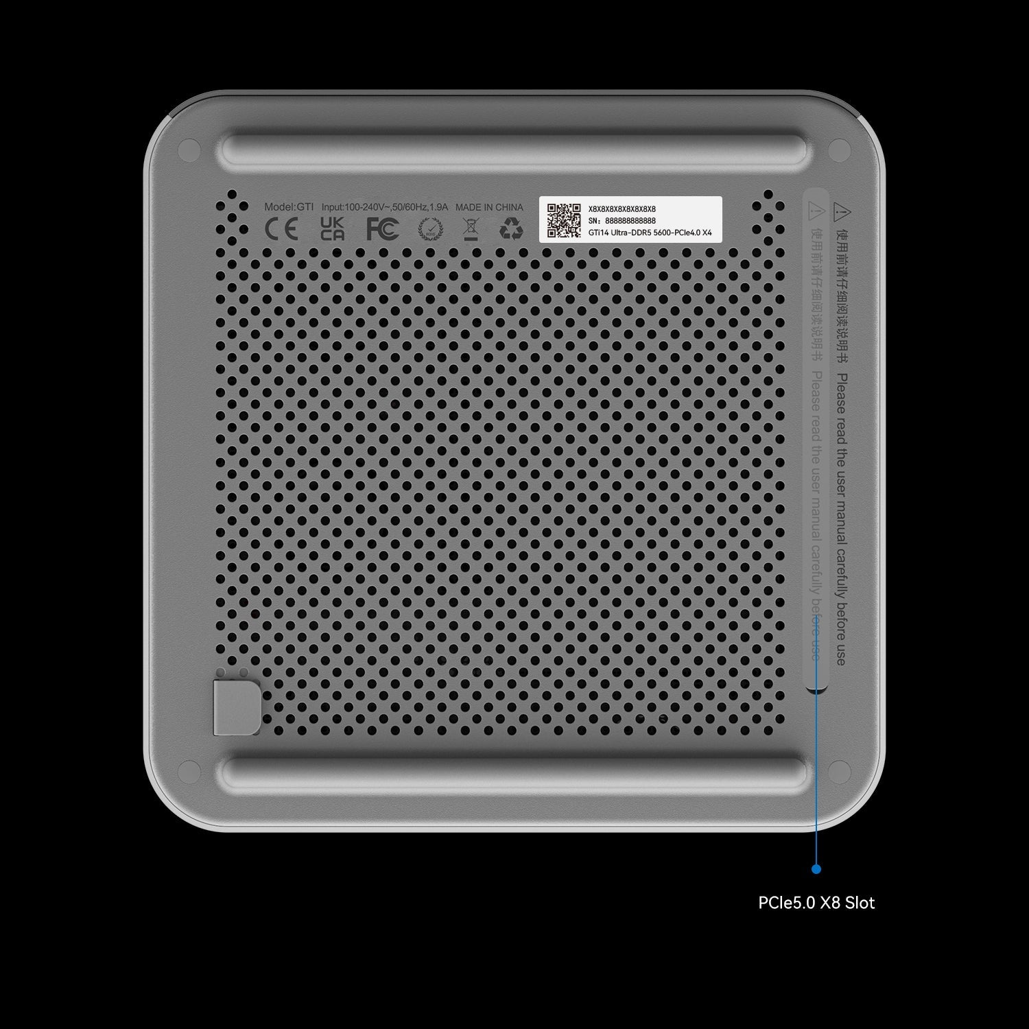 Beelink GTi15 Ultra Intel® Core™ Ultra 9 285H (OpenClaw プリインストール)